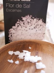 スペインの塩　flor de sal